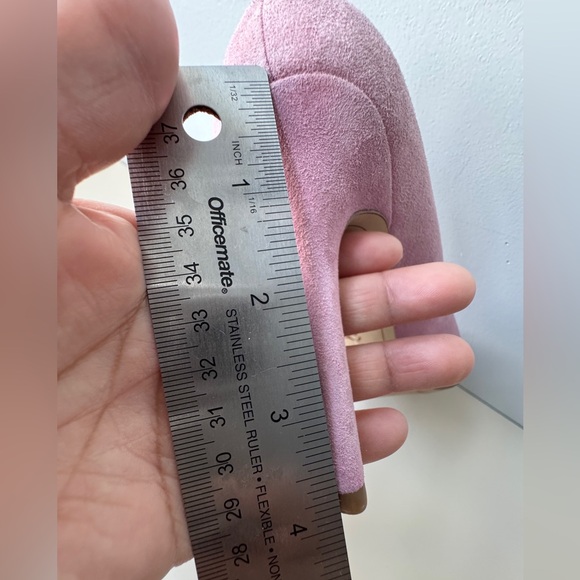 Sam Edelman Hazel Suede Pointed Toe Pumps - Pink - Size 8 - Picture 16 of 16